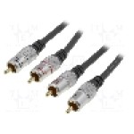 Cablu RCA - RCA, 0.6m, PROLINK - 
