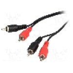 Cablu RCA - RCA, 10m, BQ CABLE - BQC-2RP2RP-1000