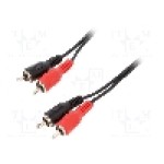 Cablu RCA - RCA, 2.5m, BQ CABLE - BQC-2RP2RP-0250