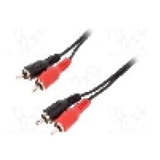 Cablu RCA - RCA, 2.5m, BQ CABLE - BQC-2RP2RP-0250