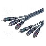 Cablu RCA - RCA, 2m, Goobay - 50789