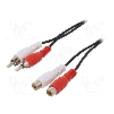 Cablu RCA - RCA, 5m, Goobay - 50027