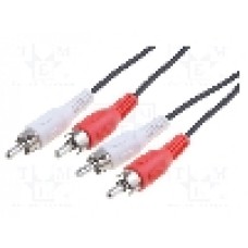 Cablu RCA - RCA, 5m, Goobay - 50030