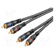 Cablu RCA - RCA, 5m, Goobay - 50120
