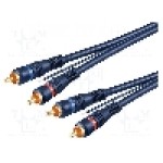 Cablu RCA - RCA, 5m, Goobay - 50175