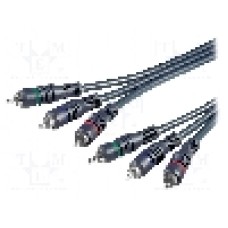 Cablu RCA - RCA, 5m, Goobay - 50790