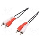 Cablu RCA - RCA, 5m, LOGILINK - CA1040