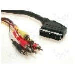 Cablu RCA - SCART, 1.5m, Goobay - 50132