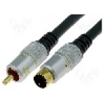 Cablu RCA - SVHS, 1.8m, PROLINK - 