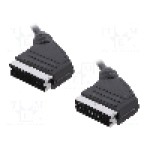 Cablu SCART - SCART, 3m, LOGILINK - CA1022