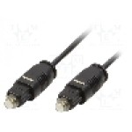 Cablu optic, 1.5m, PMMA, LOGILINK, CA1007, T108956 Cablu optic, 1.5m, PMMA, LOGILINK, CA1007, T108956