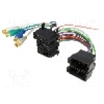 ISO mufa 26pin, ISO mufa 8pin x2, RCA soclu x4, 32 (5+8+5+8+6) pini - 