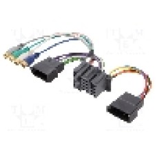 ISO mufa 36pin, ISO soclu 10pin, RCA soclu x4, 24 (5+8+5+8+6) pini - 