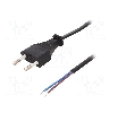 Cablu alimentare AC, 1.5m, 2 fire, culoare negru, cabluri, CEE 7/16 (C) mufa, LOGILINK - CP137