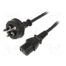 Cablu alimentare AC, 1.8m, 3 fire, culoare negru, AS/NZS 3112 (I) mufa, IEC C13 mama, SUNNY - C13AU18