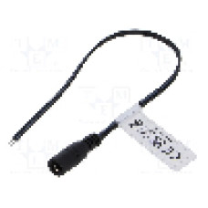 Cablu alimentare DC, cabluri, DC 5,5/2,1 soclu, negru, 0,25m, ESPE - KG216-000-213-0025