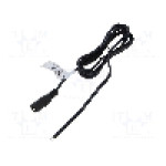 Cablu alimentare DC, cabluri, DC 5,5/2,1 soclu, negru, 1,5m, ESPE - KG216-000-213-0150
