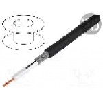 Cablu coaxial, BiTSAT 757, 1m, dublu ecranat, nu propaga flacara, 75Ω, BITNER, LF0501 Cablu coaxial, BiTSAT 757, 1m, dublu ecranat, nu propaga flacara, 75Ω, BITNER, LF0501
