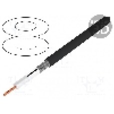 Cablu coaxial, H155, 1m, dublu ecranat, 50Ω, BELDEN, H155A01.00B100 Cablu coaxial, H155, 1m, dublu ecranat, 50Ω, BELDEN, H155A01.00B100
