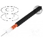 Cablu coaxial, RG-H11AU, 1m, ecranat, fara halogen, 75Ω, HELUKABEL, 40190 Cablu coaxial, RG-H11AU, 1m, ecranat, fara halogen, 75Ω, HELUKABEL, 40190
