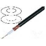 Cablu coaxial, RG11AU, 1m, ecranat, 75Ω, TASKER, RG11A/U Cablu coaxial, RG11AU, 1m, ecranat, 75Ω, TASKER, RG11A/U
