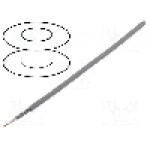 Cablu coaxial, RG174, 1m, ecranat, emisie redusa de fum, fara halogen, nu propaga flacara, 50Ω, TECHNOKABEL, YWL50-0.45/1.3-GR Cablu coaxial, RG174, 1m, ecranat, emisie redusa de fum, fara halogen, nu propaga flacara, 50Ω, TECHNOKABEL, YWL50-0.45/1.3-GR