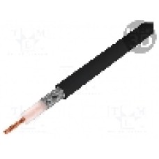 Cablu coaxial, RG174AU, 1m, ecranat, 50Ω, HELUKABEL, 40197