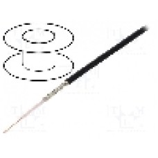 Cablu coaxial, RG174U, 1m, ecranat, 50Ω, BELDEN, MRG1740.0050 Cablu coaxial, RG174U, 1m, ecranat, 50Ω, BELDEN, MRG1740.0050