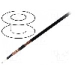 Cablu coaxial, RG178, 1m, ecranat, 75Ω, BELDEN, MRG1781.0050 Cablu coaxial, RG178, 1m, ecranat, 75Ω, BELDEN, MRG1781.0050