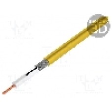 Cablu coaxial, RG179, 1m, dublu ecranat, 75Ω, BELDEN, 179DT 0041000 Cablu coaxial, RG179, 1m, dublu ecranat, 75Ω, BELDEN, 179DT 0041000