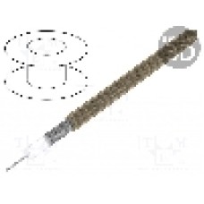 Cablu coaxial, RG180B/U, 1m, ecranat, 95Ω, HELUKABEL, 40009