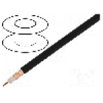 Cablu coaxial, RG213, 1m, ecranat, 50Ω, BELDEN, MRG2130.00100 Cablu coaxial, RG213, 1m, ecranat, 50Ω, BELDEN, MRG2130.00100