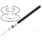 Cablu coaxial, RG223U, 1m, dublu ecranat, 50Ω, HELUKABEL, 40202 Cablu coaxial, RG223U, 1m, dublu ecranat, 50Ω, HELUKABEL, 40202