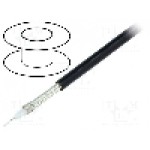 Cablu coaxial, RG58, 1m, ecranat, 50Ω, BELDEN, MRG5800.10100 Cablu coaxial, RG58, 1m, ecranat, 50Ω, BELDEN, MRG5800.10100
