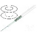 Cablu coaxial, RG58, 1m, ecranat, emisie redusa de fum, fara halogen, nu propaga flacara, 50Ω, TECHNOKABEL, YWL50-0.96/2.95-WH Cablu coaxial, RG58, 1m, ecranat, emisie redusa de fum, fara halogen, nu propaga flacara, 50Ω, TECHNOKABEL, YWL50-0.96/2.95-WH