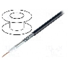 Cablu coaxial, RG58/U, 1m, dublu ecranat, 50Ω, BELDEN, 7806A 0101000