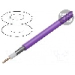 Cablu coaxial, RG59/U, 1m, dublu ecranat, fara halogen, 75Ω, BELDEN, 1855ENH.15100 Cablu coaxial, RG59/U, 1m, dublu ecranat, fara halogen, 75Ω, BELDEN, 1855ENH.15100