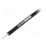 Cablu coaxial, RG6, 1m, triplu ecranat, 75Ω, TELESTE, COAX113 OUTDOOR Cablu coaxial, RG6, 1m, triplu ecranat, 75Ω, TELESTE, COAX113 OUTDOOR
