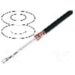 Cablu coaxial, RG62AU, 1m, ecranat, 93Ω, HELUKABEL, 40005 Cablu coaxial, RG62AU, 1m, ecranat, 93Ω, HELUKABEL, 40005