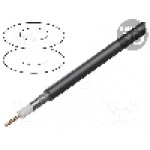 Cablu coaxial, RG6/U, 1m, dublu ecranat, 75Ω, BELDEN, 1694ANH.00305 Cablu coaxial, RG6/U, 1m, dublu ecranat, 75Ω, BELDEN, 1694ANH.00305