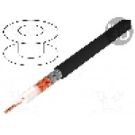 Cablu coaxial, RG71BU, 1m, dublu ecranat, 93Ω, HELUKABEL, 40006 Cablu coaxial, RG71BU, 1m, dublu ecranat, 93Ω, HELUKABEL, 40006