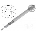 Cablu coaxial, SKT178/50, 1m, ecranat, 50Ω, HELUKABEL, 400314 Cablu coaxial, SKT178/50, 1m, ecranat, 50Ω, HELUKABEL, 400314
