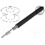 Cablu coaxial, SKT179/75, 1m, dublu ecranat, 75Ω, HELUKABEL, 400312 Cablu coaxial, SKT179/75, 1m, dublu ecranat, 75Ω, HELUKABEL, 400312