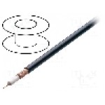Cablu coaxial, 1m, ecranat, 75Ω, BELDEN, MRG5900.00B100 Cablu coaxial, 1m, ecranat, 75Ω, BELDEN, MRG5900.00B100