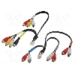 Cablu conectare Alpine, conector RCA  Cablu conectare Alpine, conector RCA