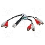 Cablu conectare Pioneer, conector RCA, 12 pini 