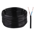 CABLU ELECTRIC OMY 2X0.75 300V NEGRU - KAB0831 CABLU ELECTRIC OMY 2X0.75 300V NEGRU - KAB0831