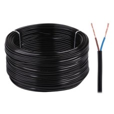 CABLU ELECTRIC OMY 2X0.75 300V NEGRU - KAB0831 CABLU ELECTRIC OMY 2X0.75 300V NEGRU - KAB0831