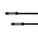 Cablu optic, toslink-toslink, lungime 0.5 m, Kruger&Matz, L100686 Cablu optic, toslink-toslink, lungime 0.5 m, Kruger&Matz, L100686