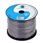 CABLU DIFUZOR CCA 2X0.20MM NEGRU 100M - KAB0352 CABLU DIFUZOR CCA 2X0.20MM NEGRU 100M - KAB0352